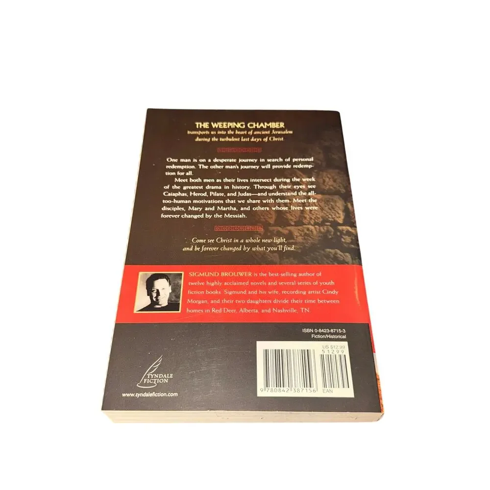 The Weeping Chamber A Novel Sigmund Brouwer Paperback Historical Fiction
